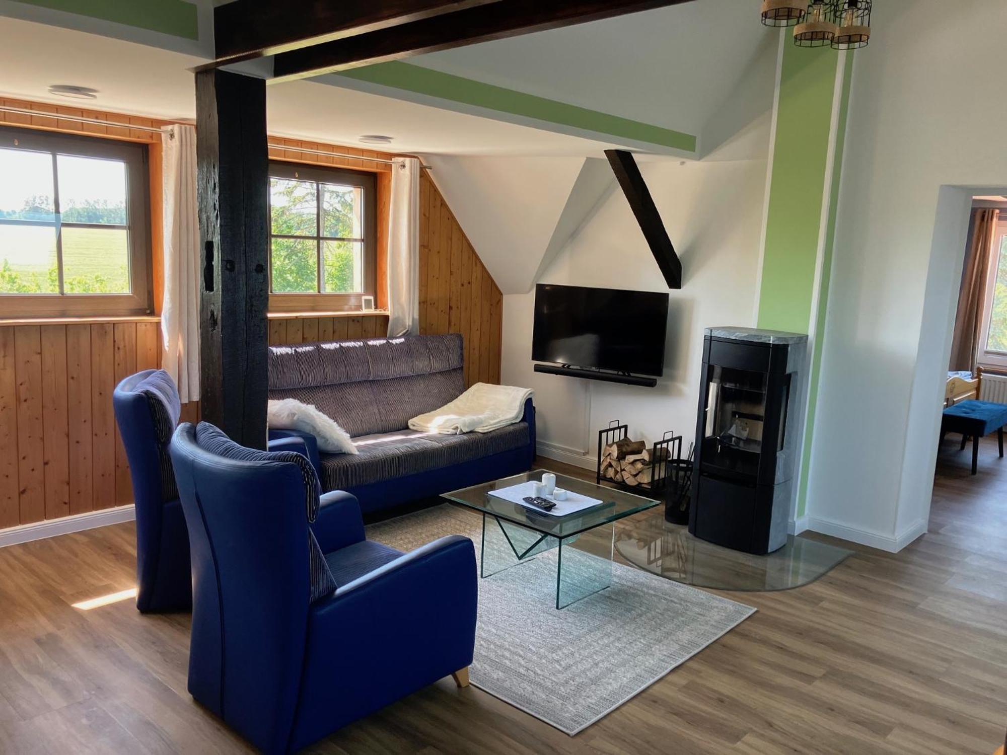 Grosse 4 Sterne Ferienwohnung Beim Boddenstrand Sundhagen-Niederhof Exterior foto