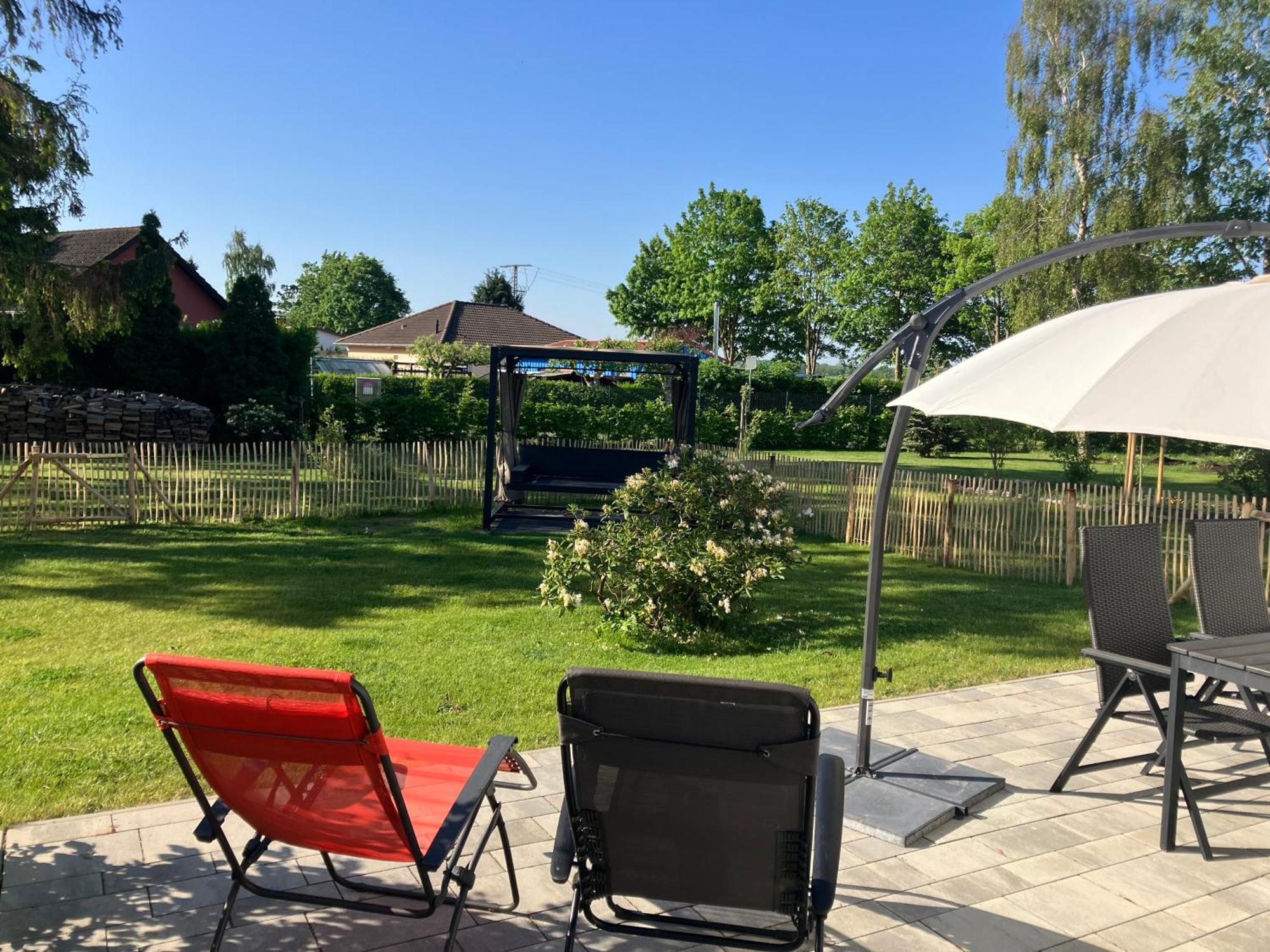 Grosse 4 Sterne Ferienwohnung Beim Boddenstrand Sundhagen-Niederhof Exterior foto